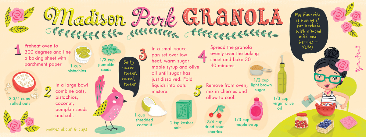 Madison Park Granola by Julissa Mora