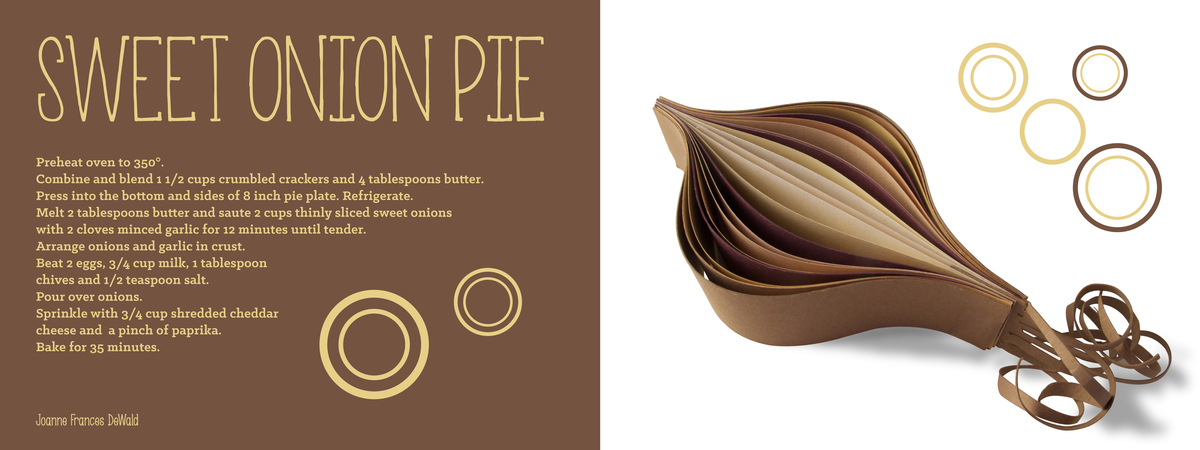 Sweet Onion Pie by Joanne Frances DeWald