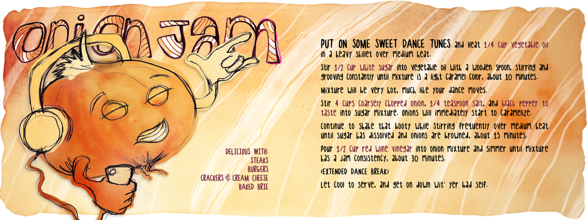 Onion Jam by Angie Brown Onionjamming