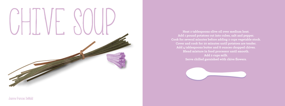 Chive Soup by Joanne Frances DeWald