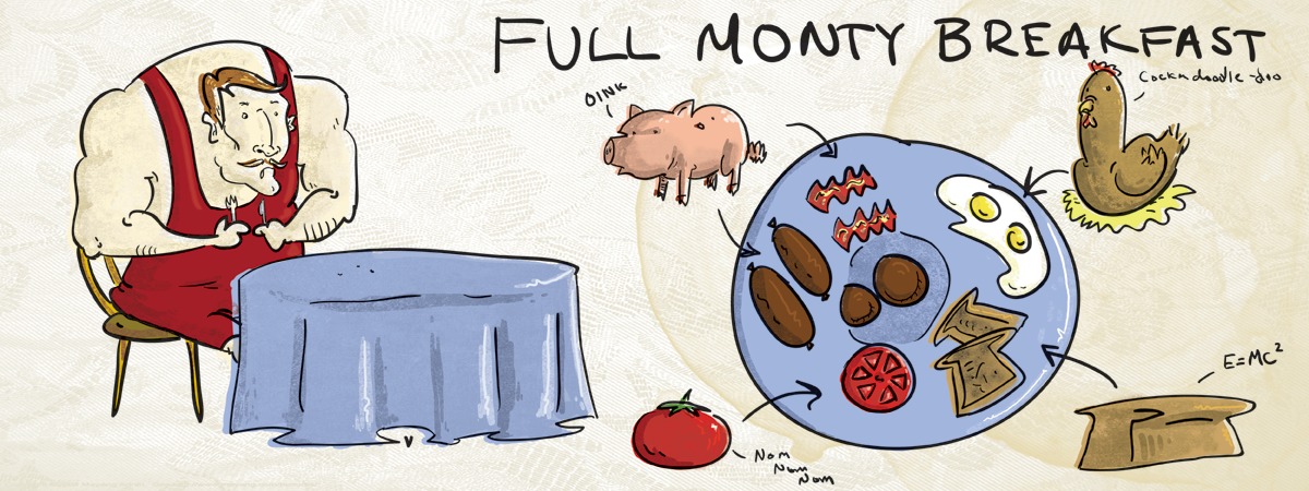 Full Monty Breakfast by Christopher Race