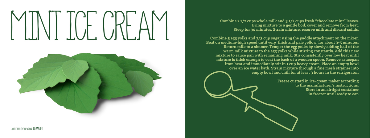 Mint Ice Cream by Joanne Frances DeWald