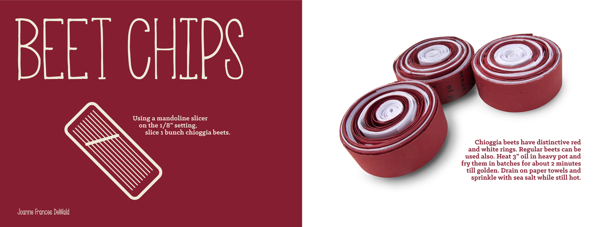 Beet Chips by Joanne Frances DeWald