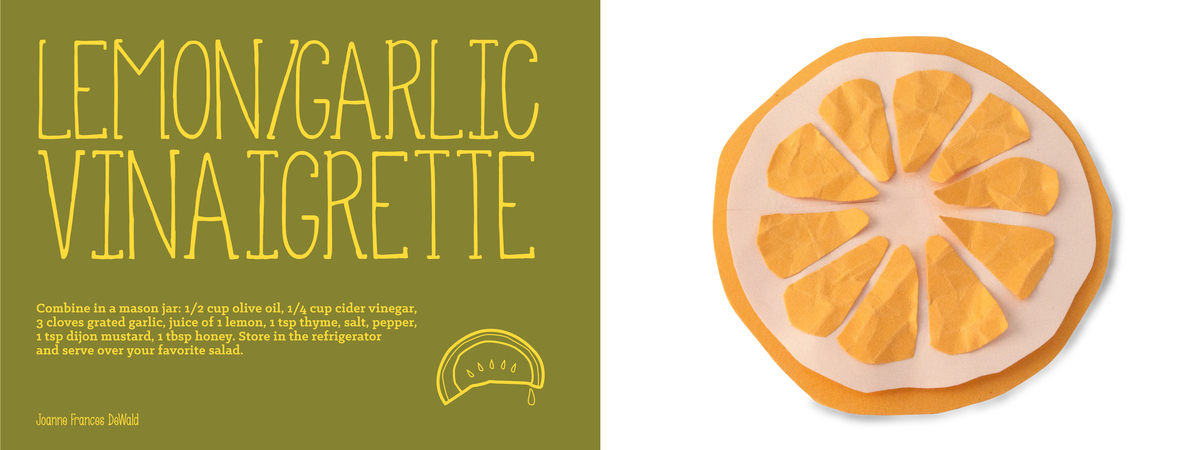 Lemon/Garlic Vinaigrette by Joanne Frances DeWald