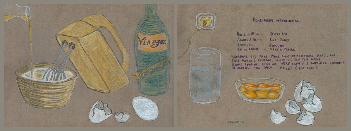 Home-made mayonnaise by Julia Lodyguina