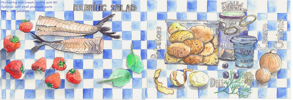 Herring Salad by Dorine van der Vloodt