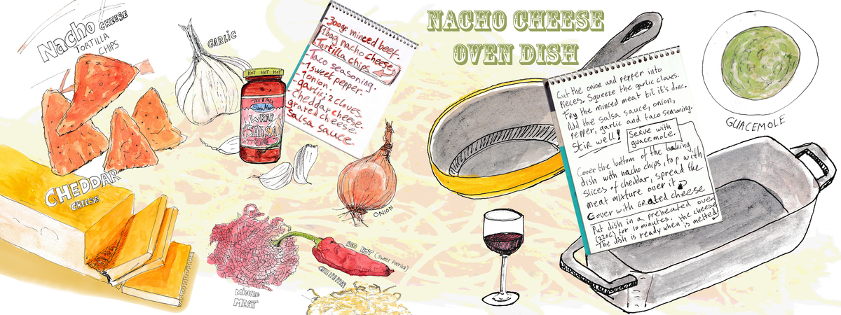 Nacho Cheese Oven Dish by Tim Soekkha