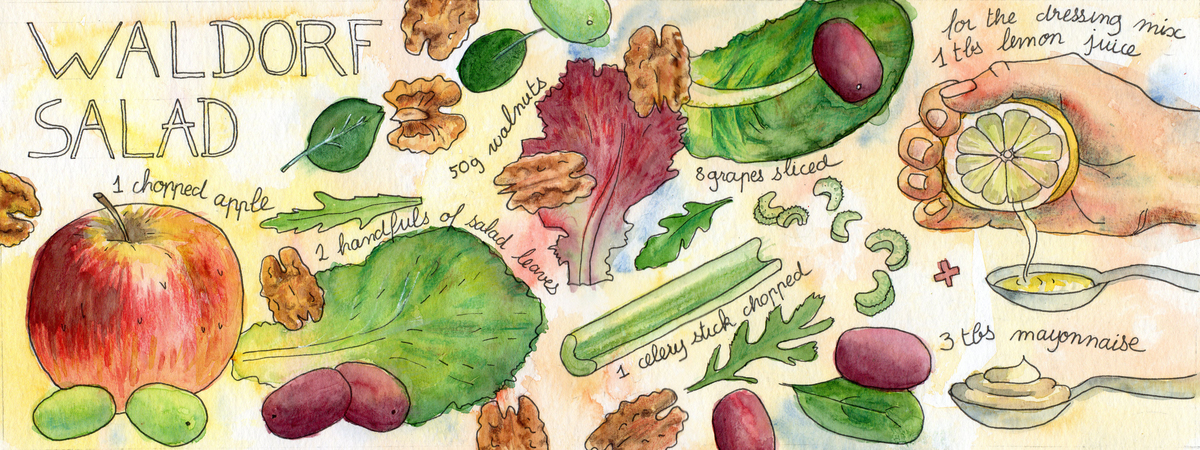 Waldorf Salad by Sophie Peanut