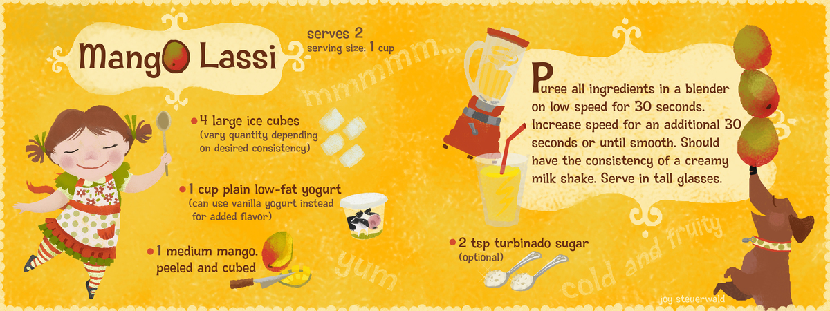 Mango Lassi by Joy Steuerwald