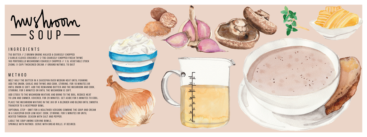 Mushroom Soup by Sara Brenton