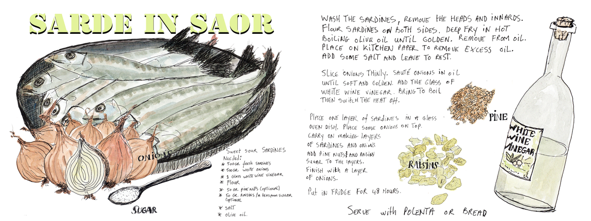 Sarde in Saor by Tim Soekkha