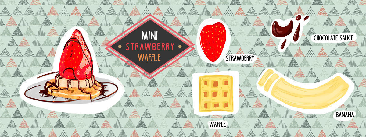 Strawberry waffle by pesim0