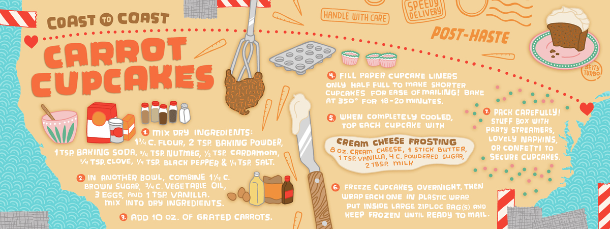Carrot Cupcakes by Betty Turbo