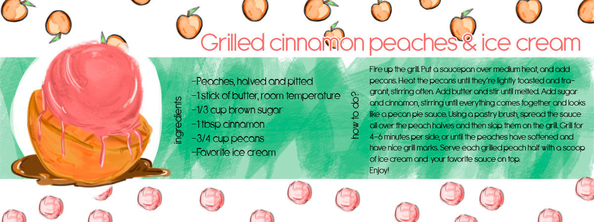 Grilled Cinnamon Peaches by pesim0