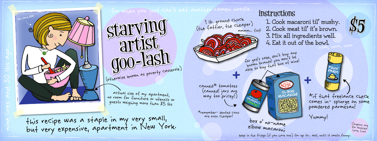 Starving Artist Goo-Lash by Lisa Graves