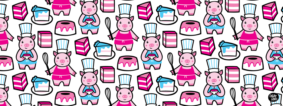Little Chef Piggy by Ashley Lotecki