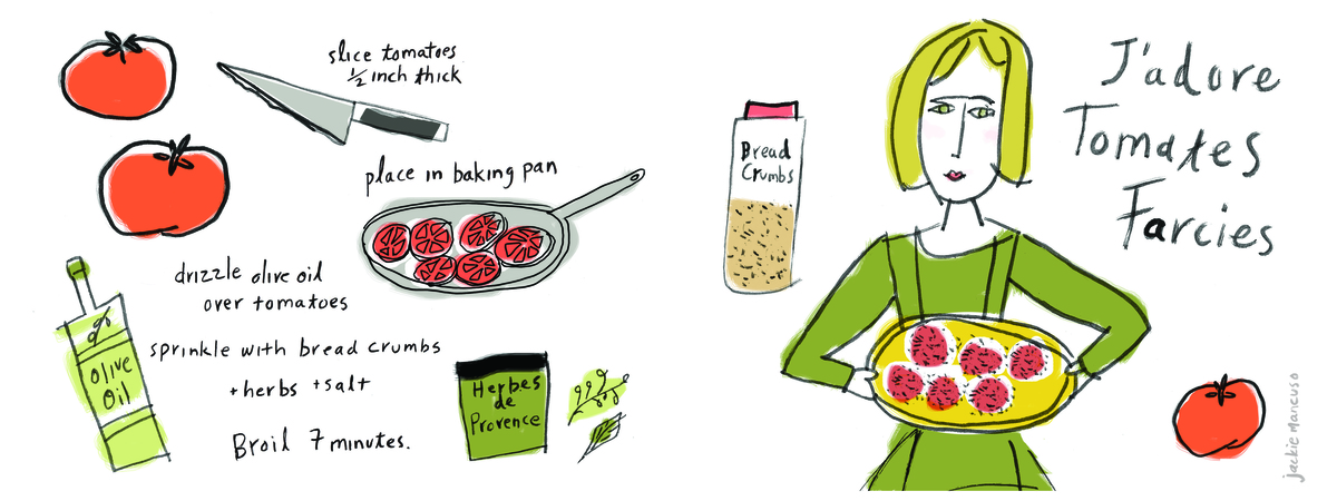 Tomates Farcies by Jackie Clark Mancuso