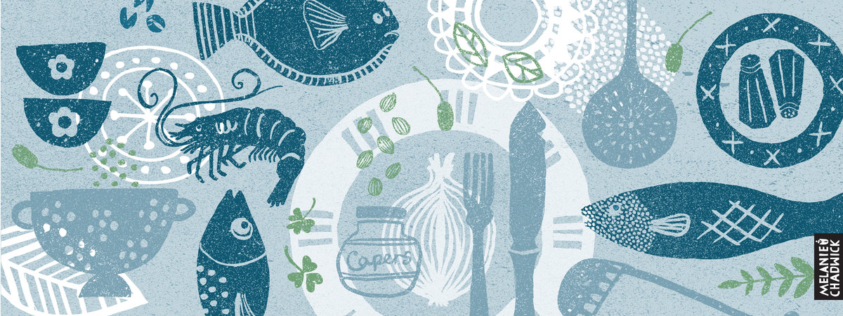 Fish Supper by Mel Chadwick