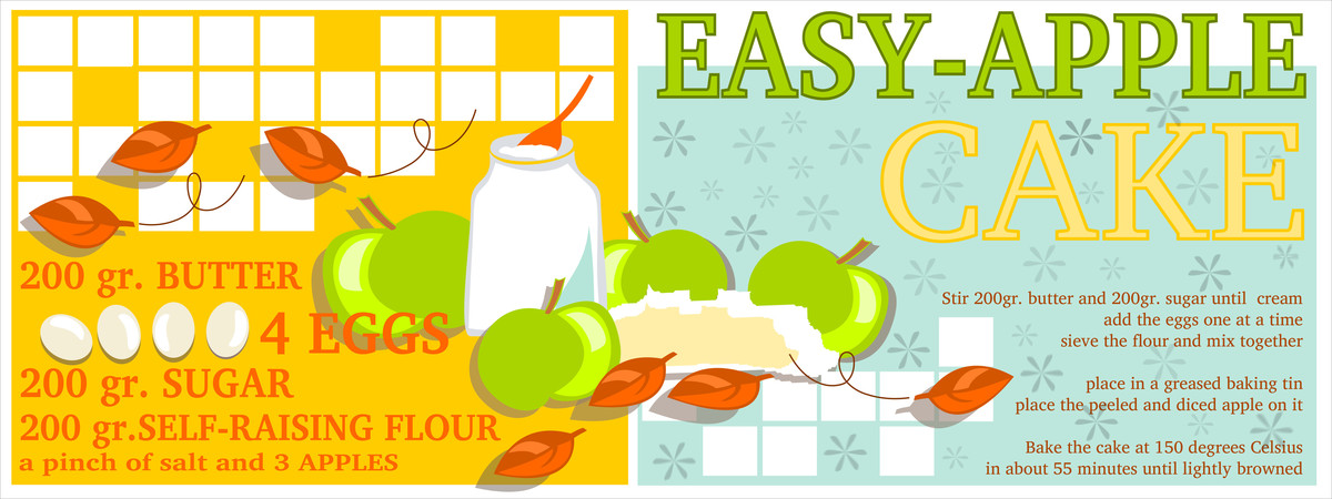 easy apple cake by Trudy Voos