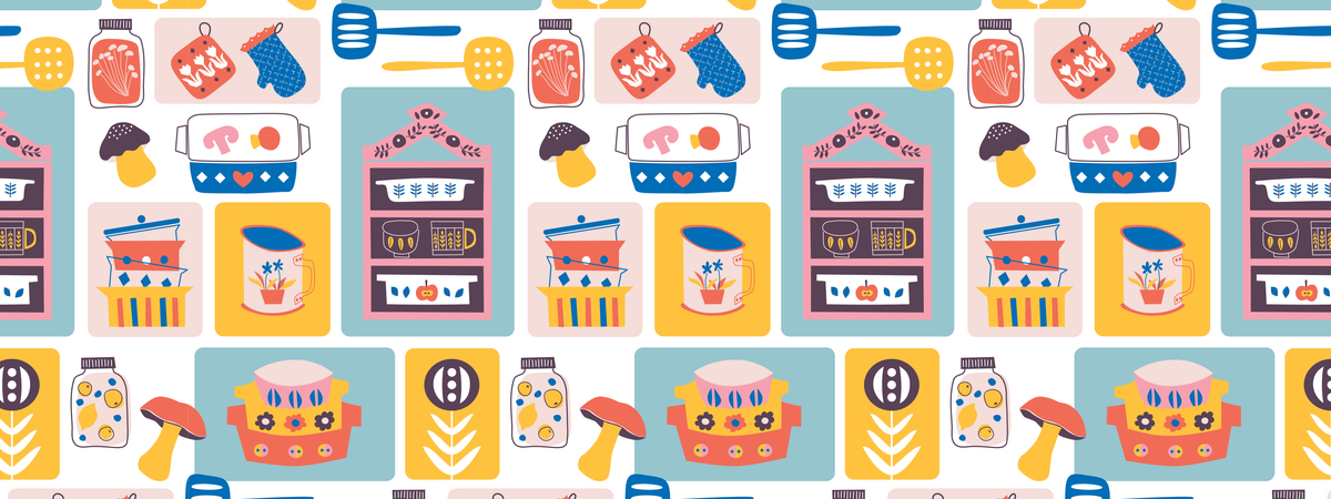 Mod Kitchen by Anais Lee