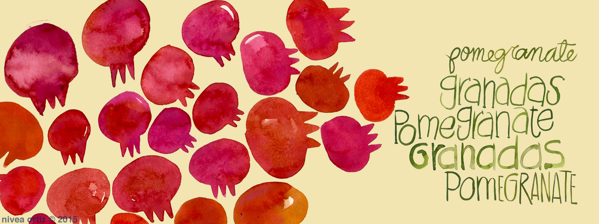 Pomegranate Feast by Nivea Ortiz