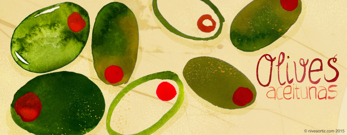 Olives, the original tapas. by Nivea Ortiz