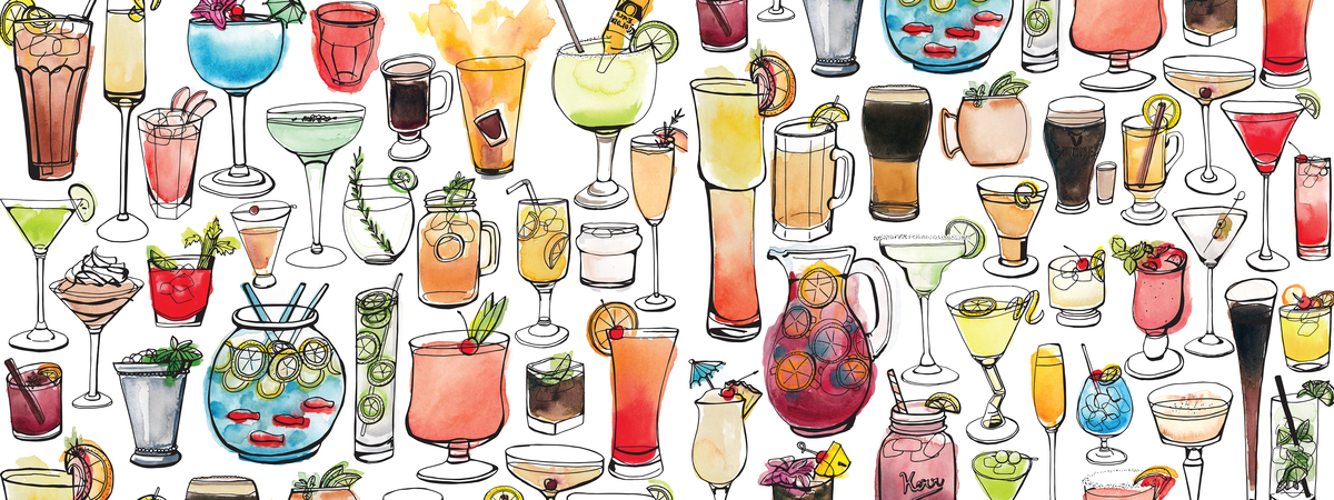 50 Cocktails by J.E.C. Scott