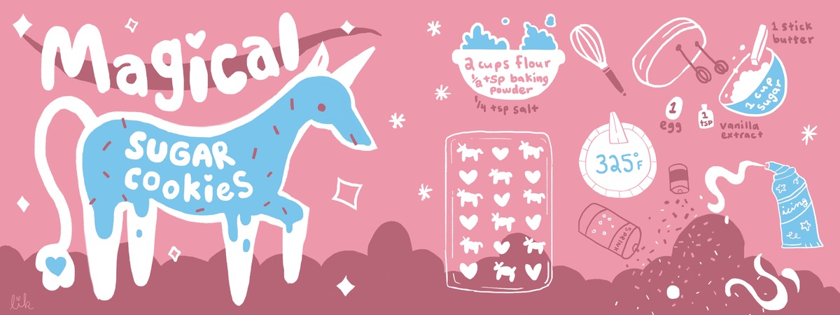 Magical Sugar Cookies by unicornlips Sugarcookies