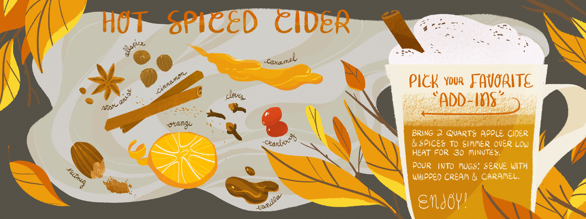 Hot Spiced Cider by Katie Posner