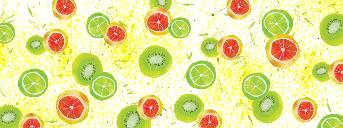 Citric Dream Pattern by Alessandra Cavalcanti