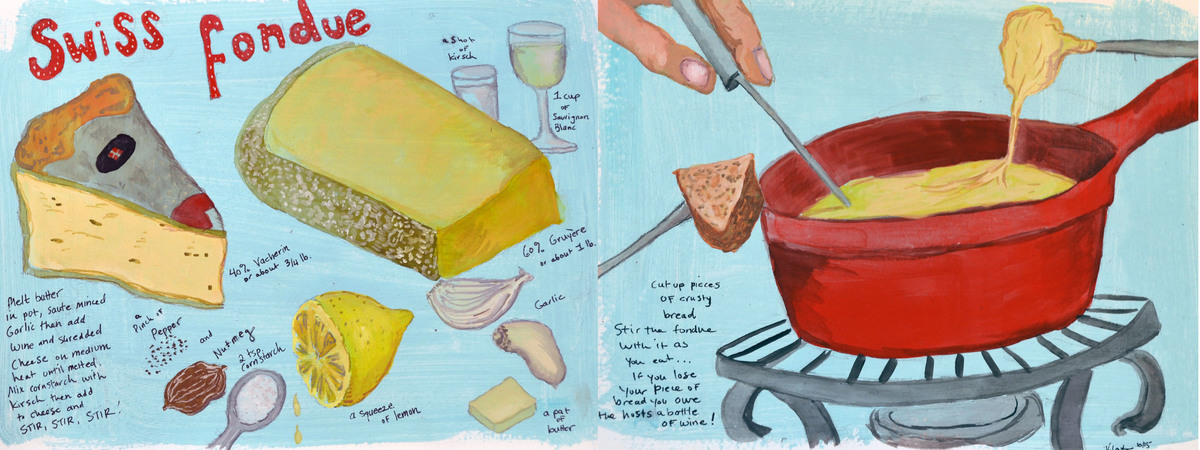 Swiss Fondue Recipe by Veronique Latimer