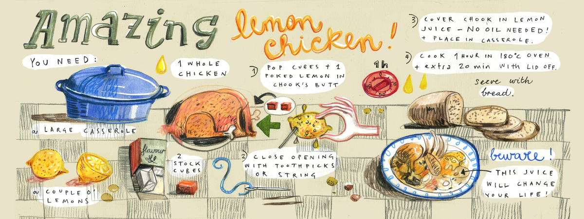 The Amazing Lemon Chicken by Felicita Sala