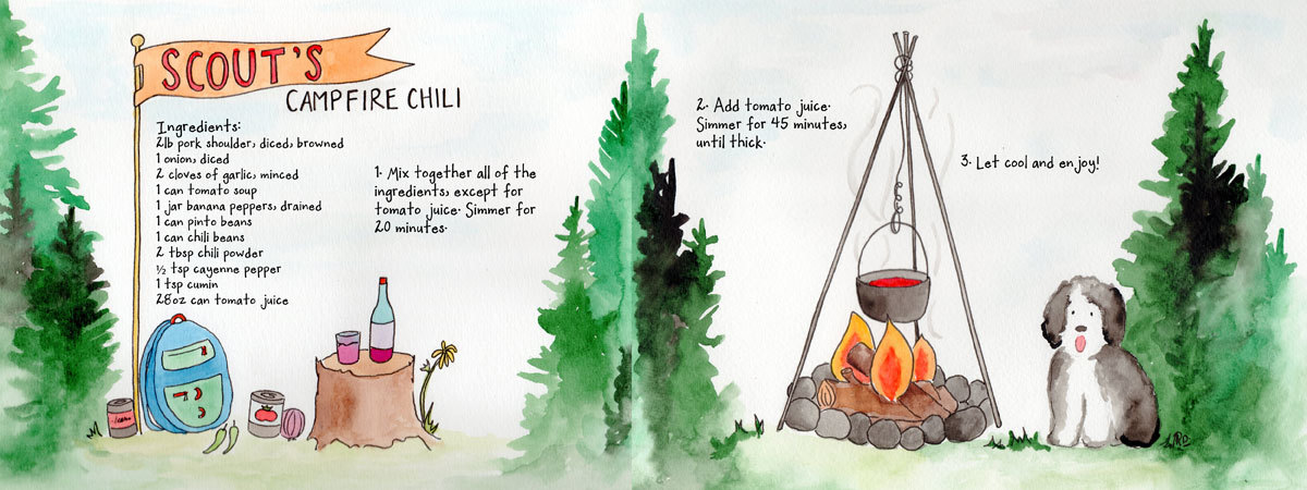 Scout's Campfire Chili by Ashley DeVrieze