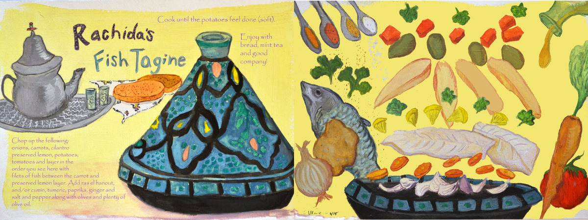 Moroccan Fish Tagine by Veronique Latimer