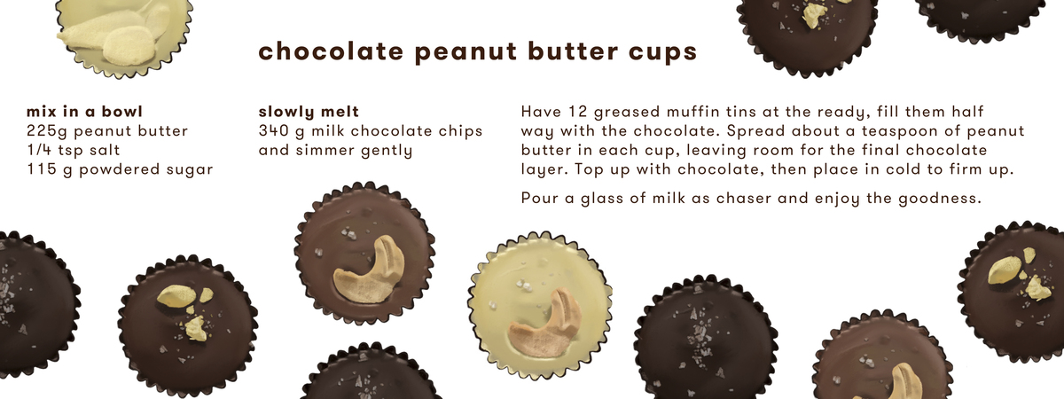 Peanut butter cups by Brian Kaszonyi Peanut butter cups