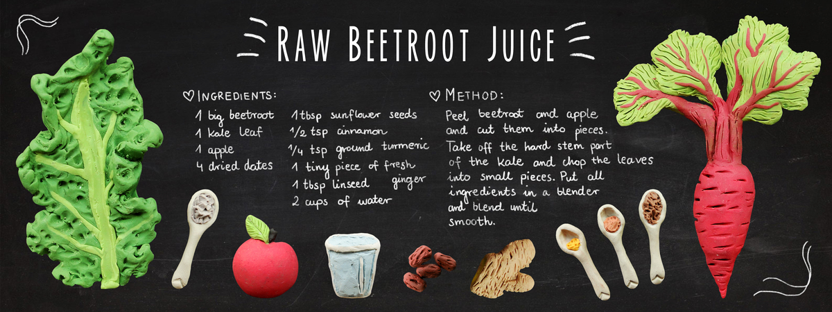 Raw Beetroot Juice by Marta Smyk