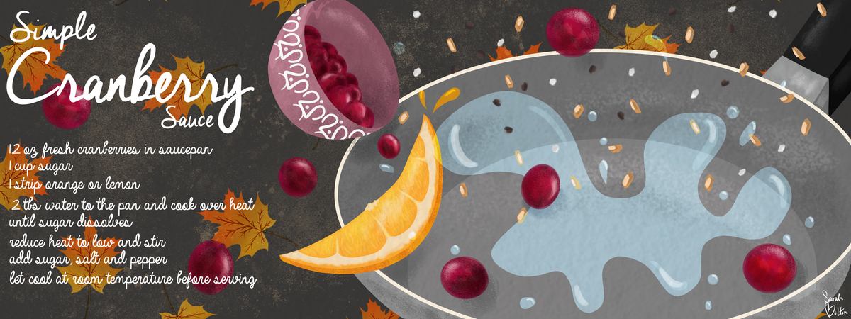 Simple Cranberry Sauce by Sarah Bolton