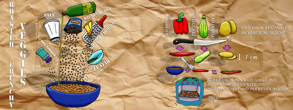 Roasted Crunchy Veggies by Fabiana La Pietra