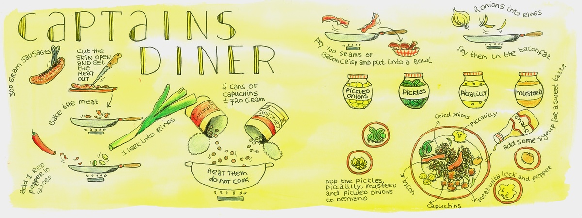 Captains Diner by Hélène Peters
