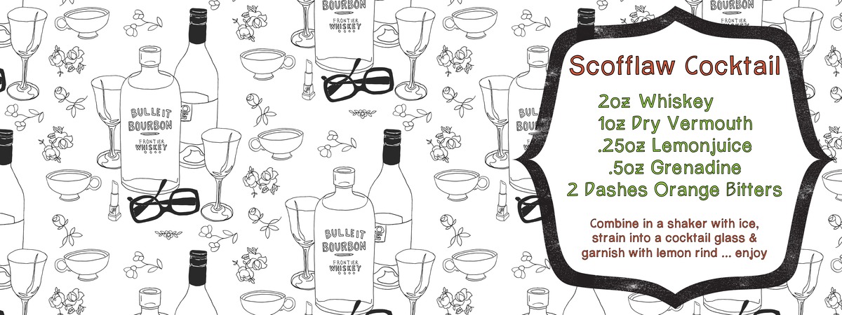 Scofflaw Cocktail by Megan Carroll