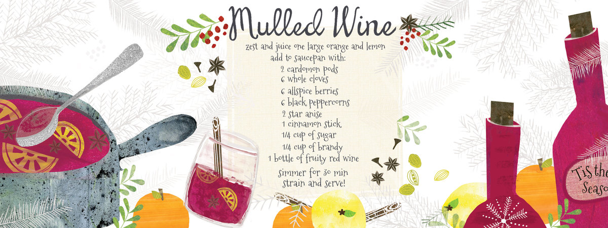 Mulled Wine for the Holidays by Julie Hamilton
