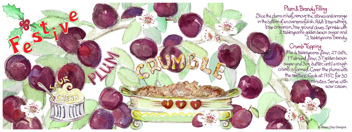 Festive Plum Crumble by Alison Day Festiveplumcrumble alisonday