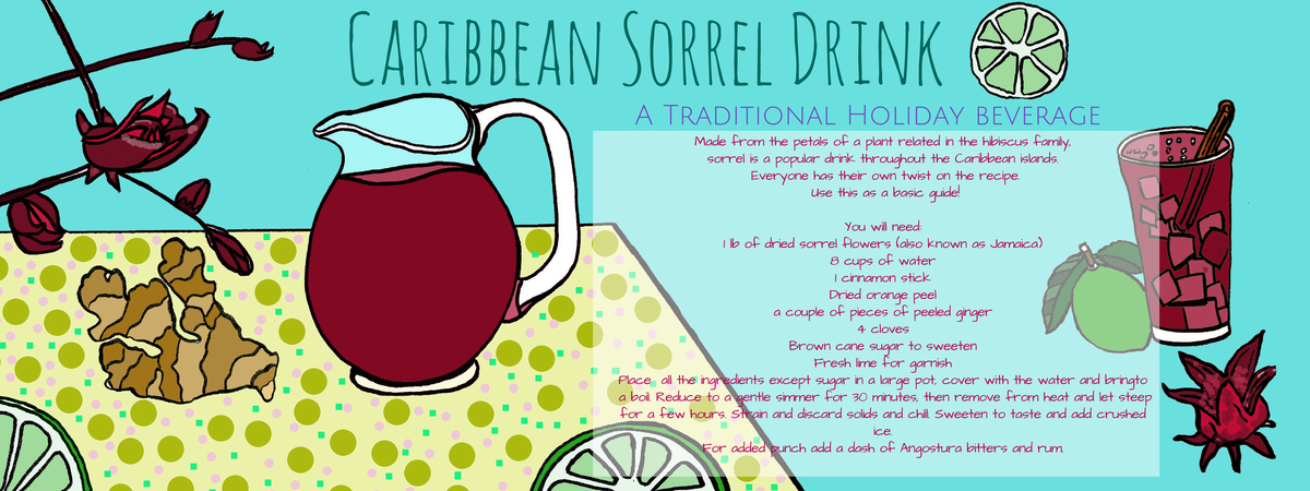 Caribbean Sorrel Drink by Dawline-Jane Oni-Eseleh