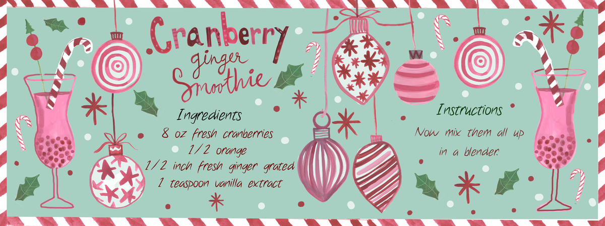 Holiday Smoothie by Farida Zaman