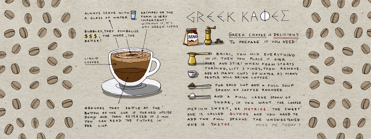 Greek coffee by Miss M