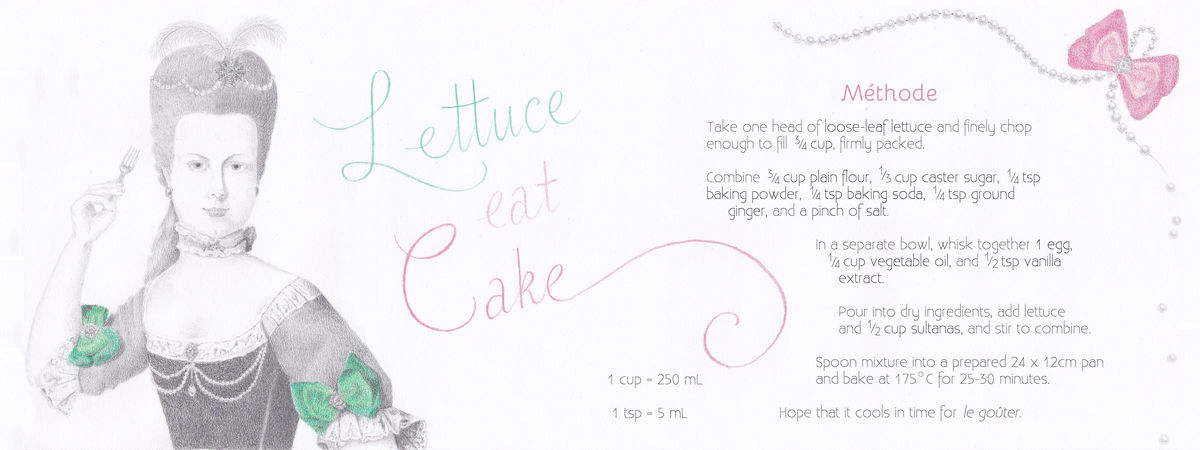 Lettuce Eat Cake by Anna Freeman
