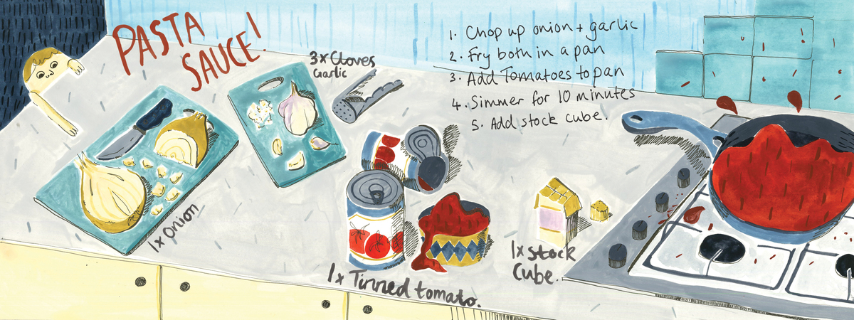 Simple Pasta Sauce by Emily Judge Illustrated recipe %28pasta sauce%29 %28tdac%29