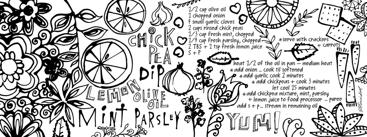Chick Pea Dip by Salli S. Swindell