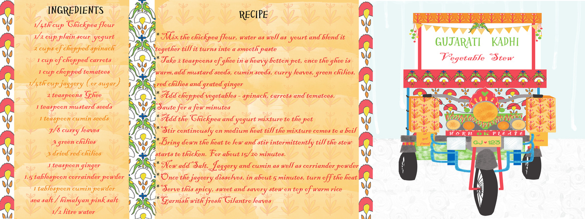GUJARATI KADHI - VEGETABLE STEW by Jyotsna Warikoo Designs Gujarati kadhi