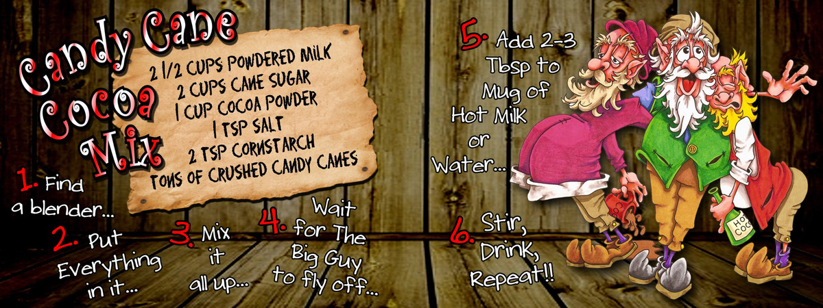 Candy Cane Cocoa Mix by Chavah Billin